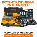 KIT ORIGINAL: HIDROLAVADORA PORTÁTIL + ACCESORIOS + 2 BATERÍAS 48V + CAJA DE HERRAMIENTAS DE 108 PCS DE REGALO - PROMOCION CIERRE DE LA TIENDA